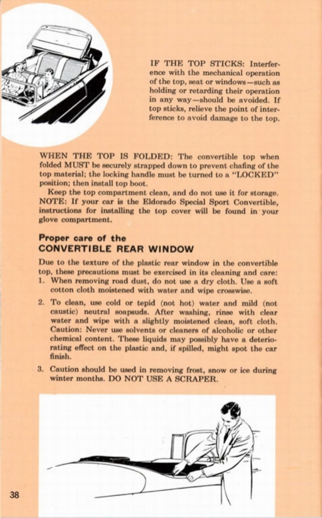 1955 Cadillac Owners Manual Page 15